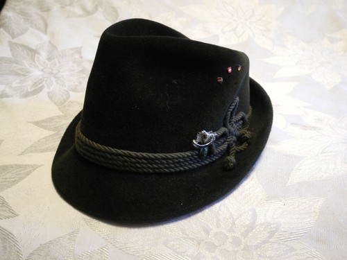 P\u0026C HABIG Wien FELT Alpine Hat Handmade 