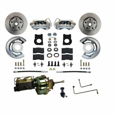 LEED Brakes Power Disc Brake Conversion 64.5-66 Ford Automatic Trans - 4 Piston LEED Brakes Power Disc Brake Conversion 64.5-66 Ford Automatic Trans - 4 Piston