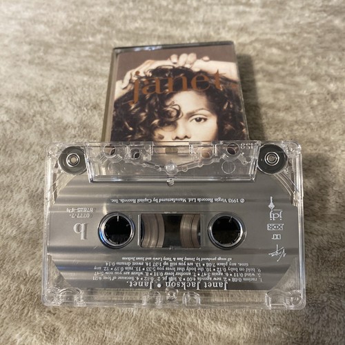 Janet Jackson Self Titled Cassette Tape Vintage May 1993 Virgin Records - Picture 6 of 6