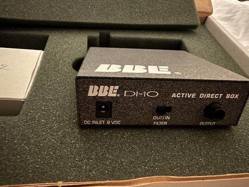 BBE DI-10 ACTIVE DIRECT INPUT DI NEW - Picture 5 of 7