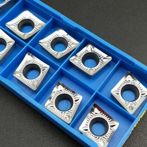 10PCS CCGT432-AK CCGT120408-AK N01 CNC Carbide Turning Insert for Aluminum CCGT - Picture 1 of 7