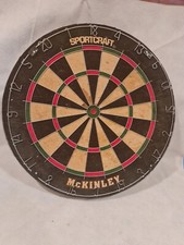 Sportcraft McKinley Bristle 18 In Dartboard, Tournament Grade