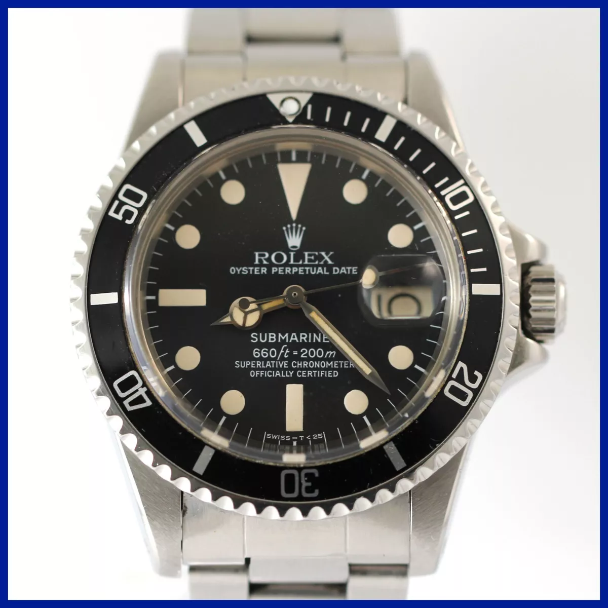 Rolex Men's Submariner Date Automatic Watch