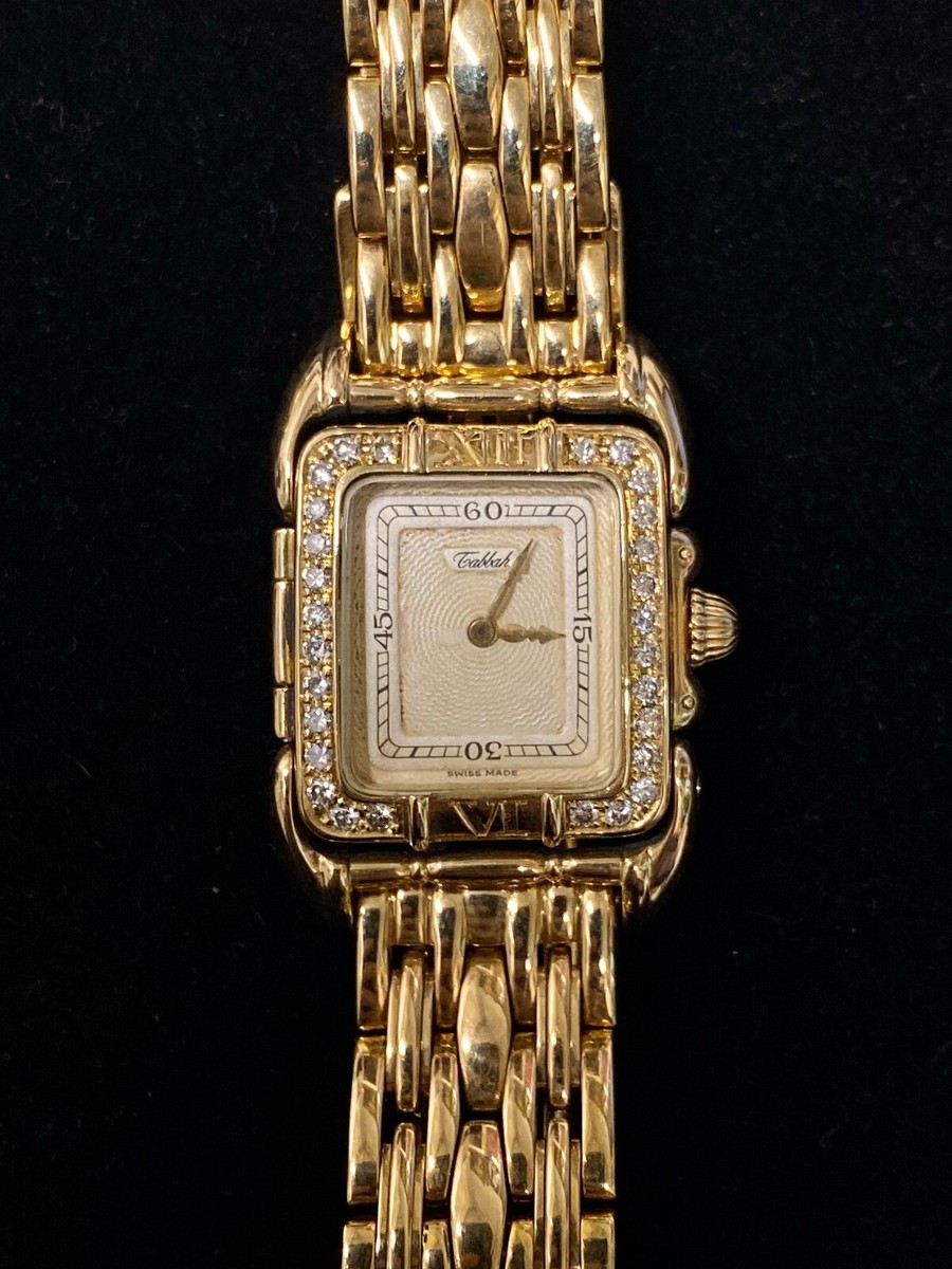 TABBAH Saga De Tabbah 18K YG Ladies Watch w/ 28 Diamonds TABBAH Saga De Tabbah 18K YG Ladies Watch w/ 28 Diamonds
