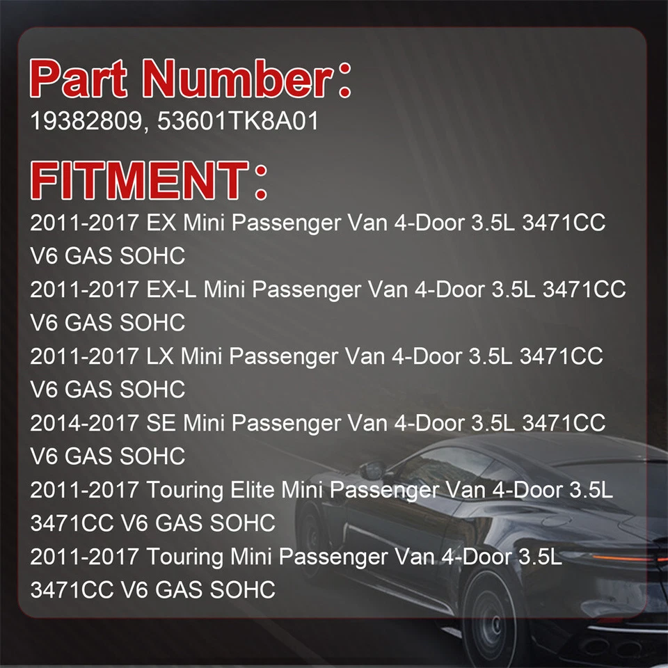 Barra y piñón de dirección asistida 3050194 para Honda Odyssey 2011-2017 3,5 L Foto 3 de 4