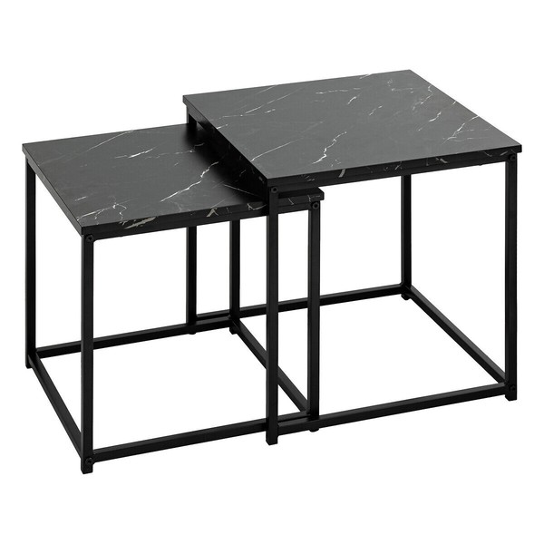 Beistelltische Aus Metall Jones, 2Er-Set-image