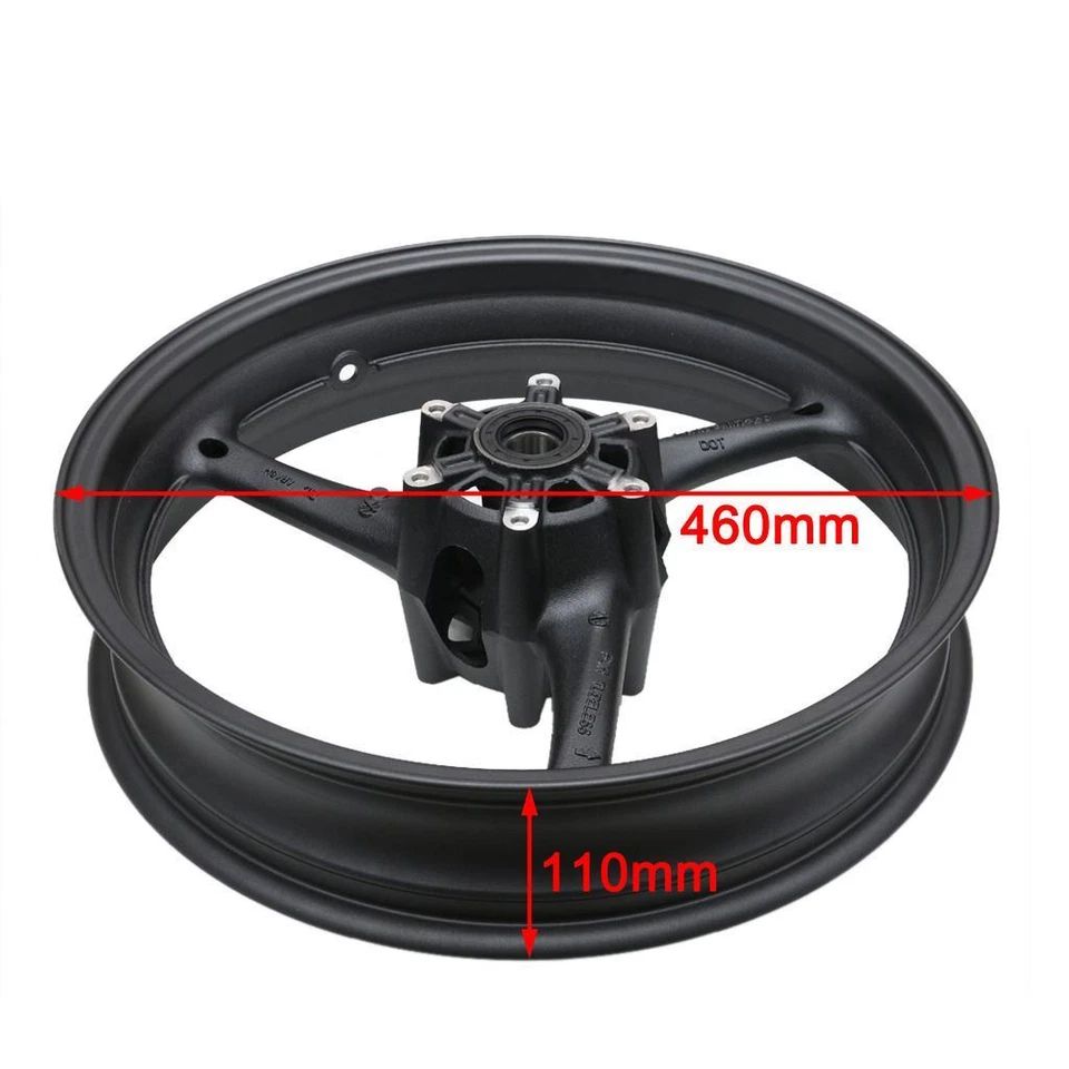 Передний обод колеса для Suzuki GSXR600 / 750R 2008-2010 GSXR1000 2009-2016 - Изображение 2 из 4