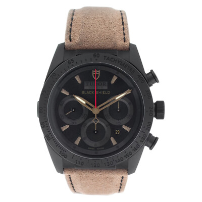 Tudor Fastrider Black Shield 42000CN 42mm Chronograph Automatik Full Set 2020