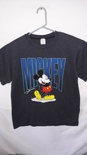 Vintage Mickey Mouse Disney California Sherry's Best T Shirt Tee Size L stripes