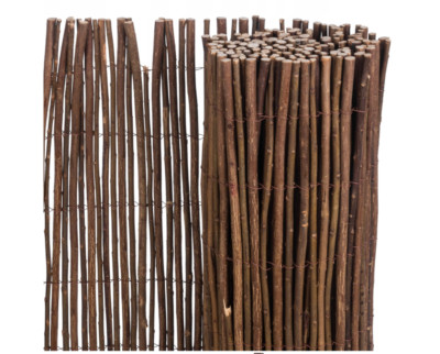 Weidenmatte Weidematte Sichtschutzzaun Zaun Windschutz Gartenzaun H160cm L300cm