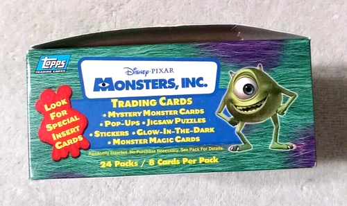 2001 Topps Disney Pixar Monsters Inc. Trading Cards Empty Box No Packs/No Cards - Picture 6 of 7