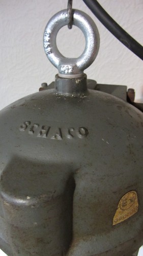 SCHACO ex geschützt Lampe Bauhaus Industrielampe Bunkerlampe Schutzgitter 30/40J - Picture 5 of 10