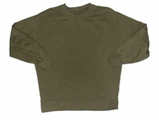 Lululemon Perfectly Oversized Crew Sweatshirt Womens Size 4 Green Twill Pullover