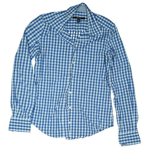 Camicia Da Uomo A Quadri Manica Lunga Banana Republic In Cotone - Foto 8