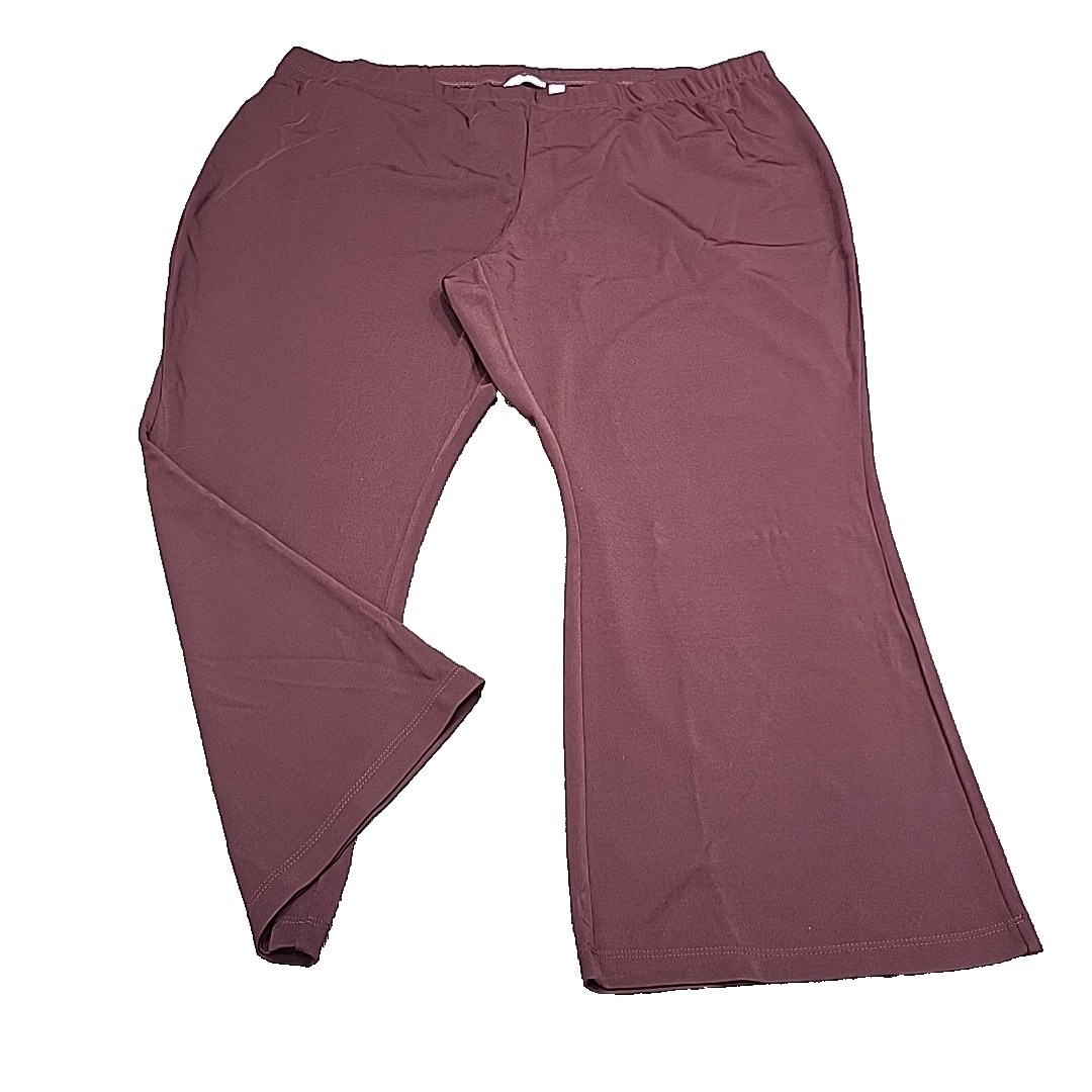 Susan‼️ Susan Graver Womens Dressy Trendy Flare Pull On Pants Petite 3XP