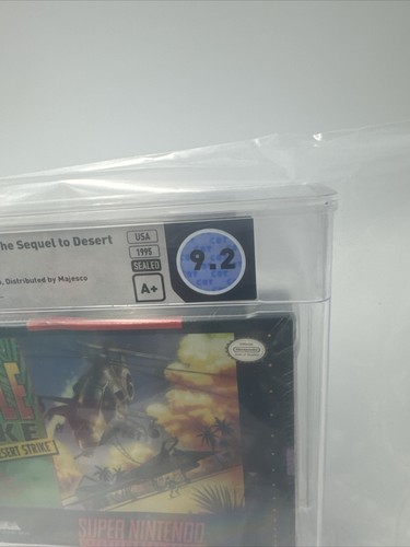 Jungle Strike (Super Nintendo) WATA 9.2A+ New Sealed Graded - Picture 2 of 5