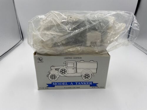 Spec Cast 1/25 Ford Model A Tanker Die Cast Coin Bank - Picture 5 of 9