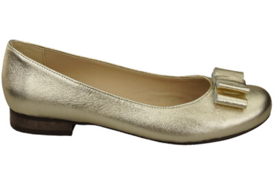 Damen-Ballerinas 702   Flache Schuhe aus echtem Leder für Komfort und Eleganz