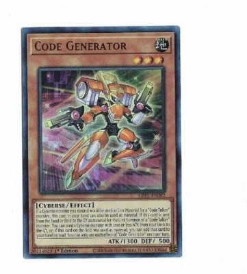 Yugioh Yu-Gi-Oh! Code Generator GFP2-EN082 1st edition UR NM | eBay