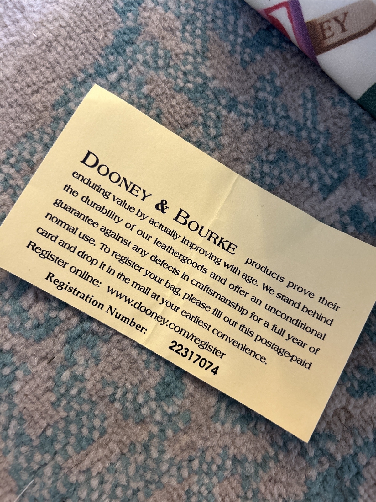 RARE Vintage Dooney & Bourke Popsicle Handbag Purse Gem