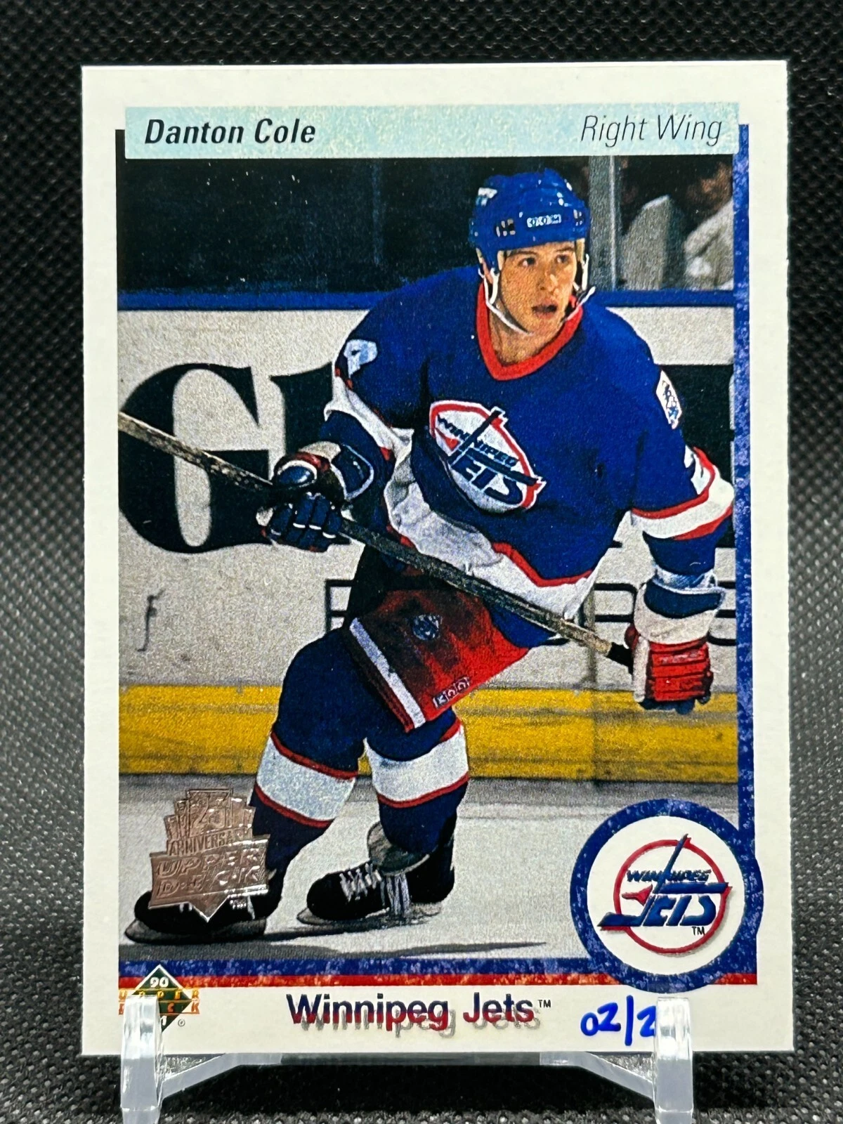 2014-15 Upper Deck 25th Anniversary 1990-91 Buybacks /25 Danton Cole #517