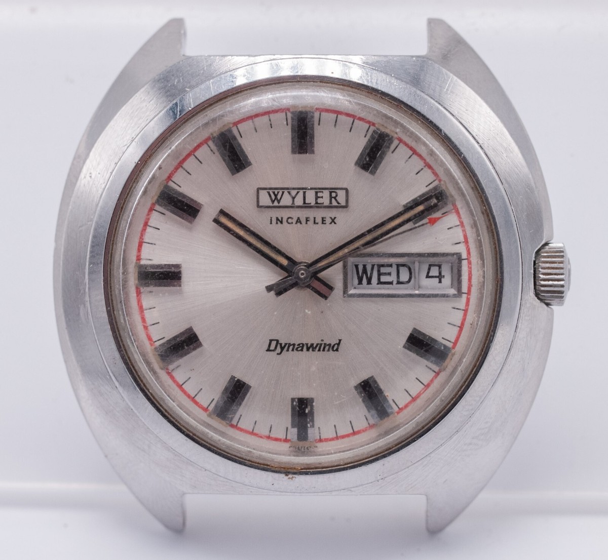 1970s - Wyler Incaflex Dynawind Lifeguard 39mm SS Automatic