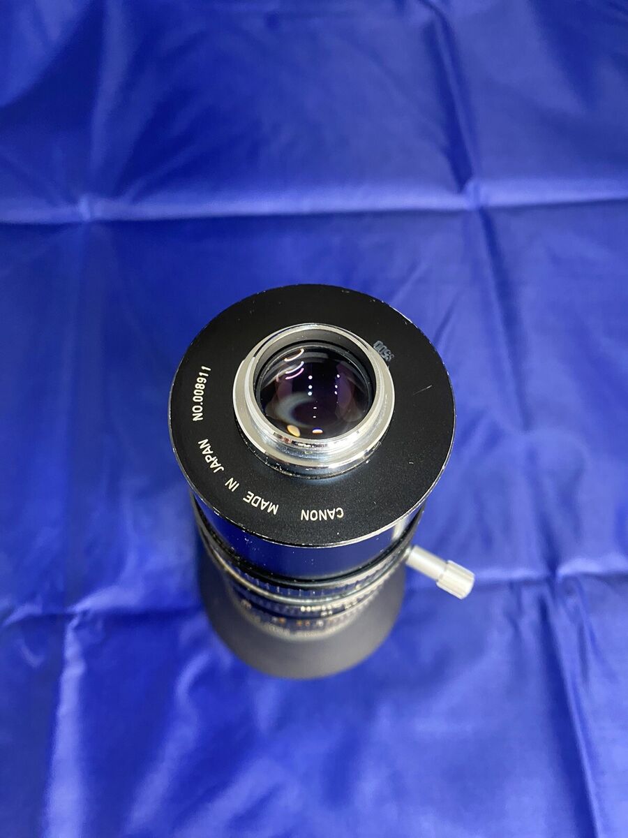 Canon TV Zoom Lens v6x17 17-102mm 1:20 Camera FLAW See Last Canon TV Zoom Lens v6x17 17-102mm 1:20 Camera FLAW See Last