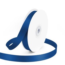 5/8"x50Yards Navy Blue Satin Ribbon Single Face Polyester for Gifts Crafts