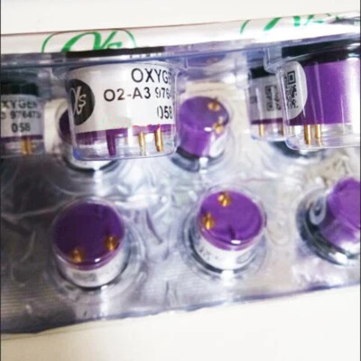 ALPHASENSE 2PCS O2-A3 02-A3 Oxygen Sensor Compatible with Industrial Scientific