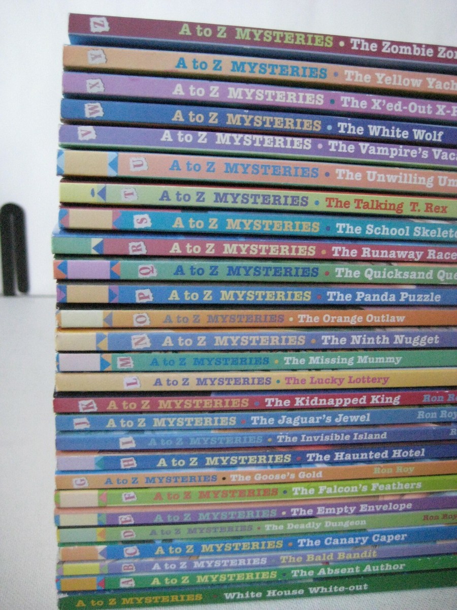 COMPLETE SERIE A TO Z MYSTERIES SERIES CHAPTER BOOKS BY RON ROY