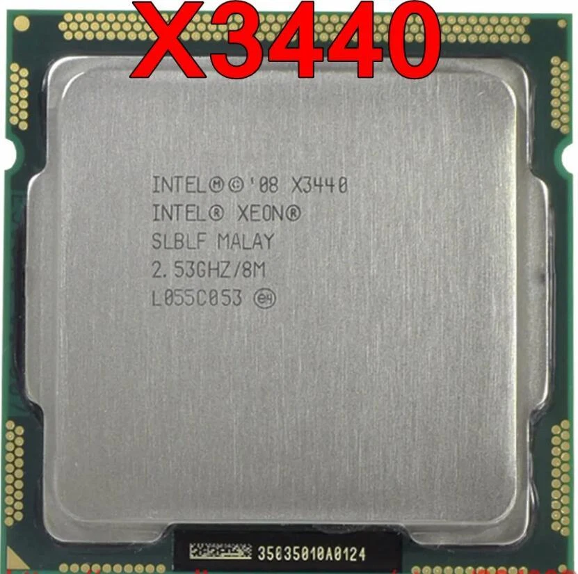 Intel Xeon X3430 X3440 X3450 X3460 X3470 X 3480 LGA1156 CPU - Image 3 of 4
