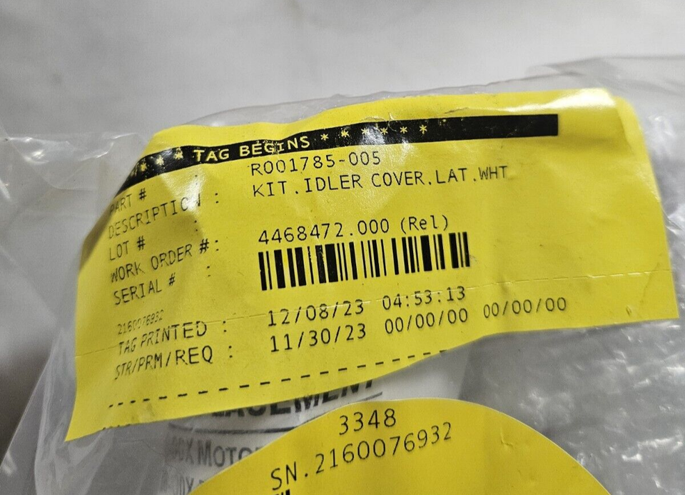 Carefree RV Awning Idler Cover For Use With Latitude Awnings White