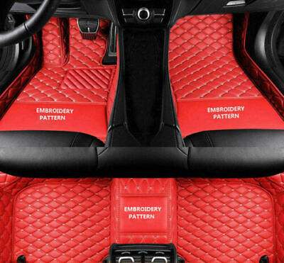 Car Floor Mats For Skoda All Models 3D Luxury Custom Car Floor Carpet  Waterproof