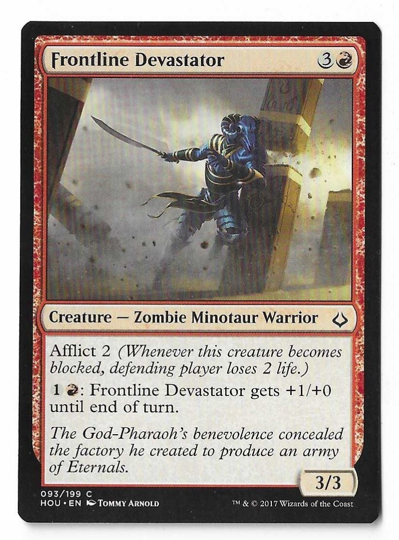 MTG Frontline Devastator Hour of Devastation (HOU) Common Card 093/199