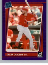 2021 Donruss Holo Purple & Variation Purple Baseball Singles (Pick Your Cards)