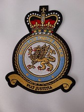RAF Police HM Forces Iron-on-sew-on Patch Forces Vet NEW Patriotic 9cm x 12cm