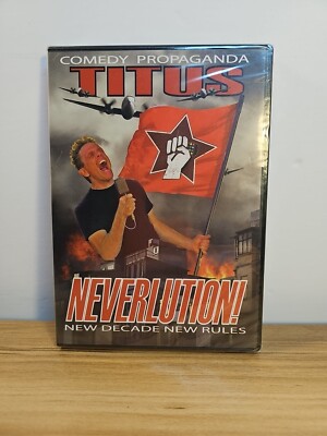 Brand New Unopened CHRISTOPHER TITUS Neverlution DVD Stand Up