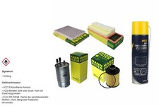 MANN-FILTER Inspektionspaket MANNOL Klimareiniger für Opel Combo Kasten/Kombi