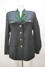 Janker Trachtenjacke neuwertig leichter Blazer von Schl&ouml;&szlig;l Graz anthrazit Gr.36