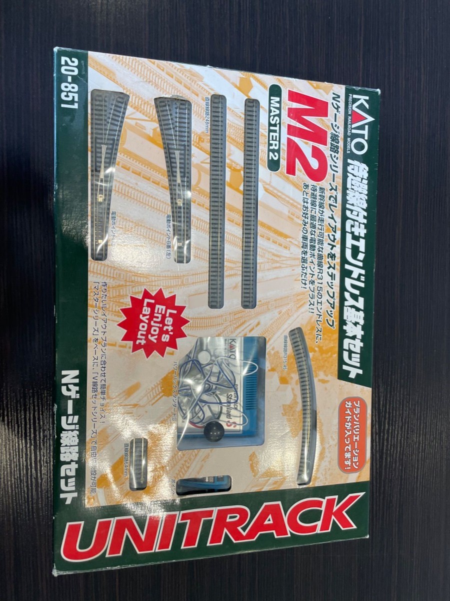 KATO Nゲージ線路セット M2 20-851 KATO 20-851 M2 待避線付エンドレス