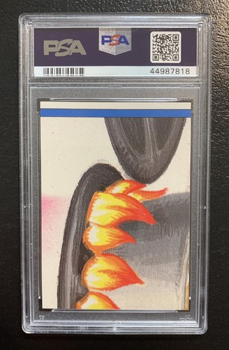 1987 Garbage Pail Kids OS7 Barfin’ Barbara 251a PSA 10 GEM MINT-NICE GEM!! TWT - Picture 2 of 3