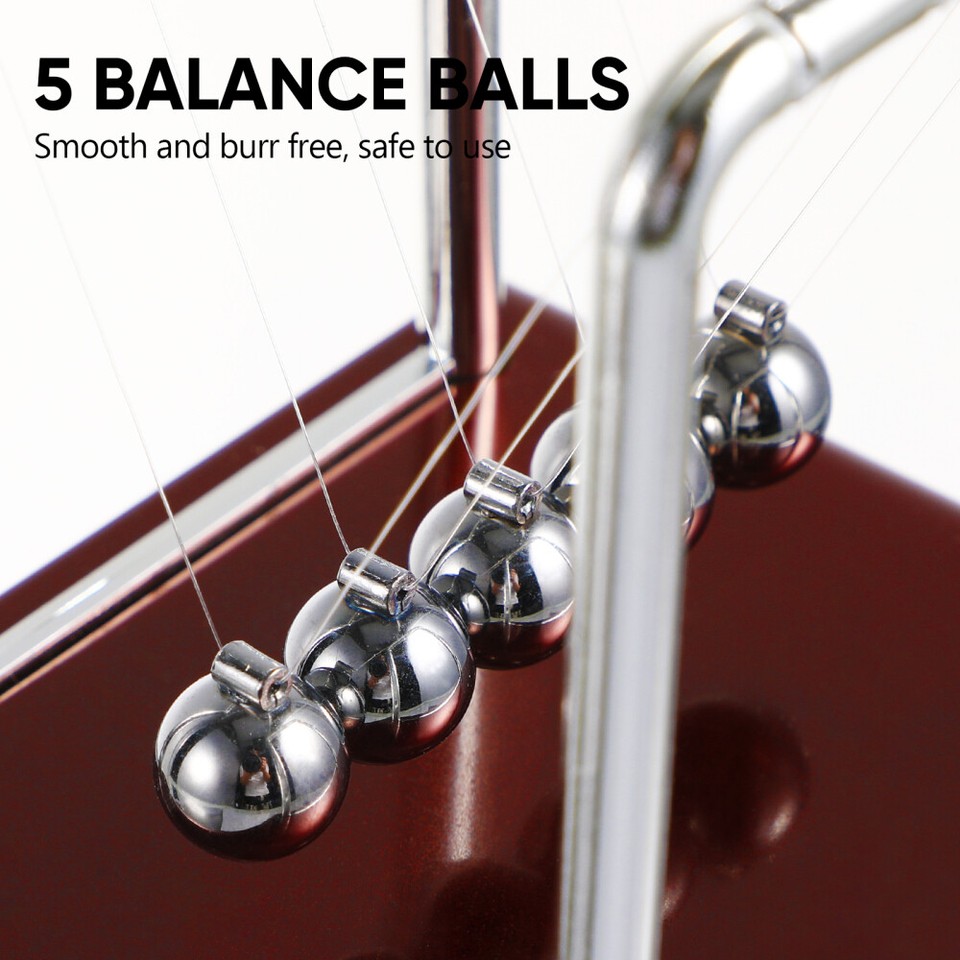 Balance Balls Desk Toy Steel Physics Office Accessories for Men Desktop