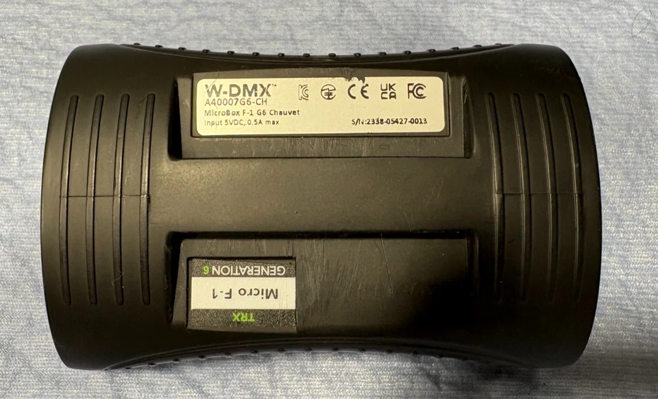 Chauvet Pro W-DMX Micro F-1 TRX G6 Wireless DMX/RDM Transceiver Wireless Solutio - Image 2 of 4