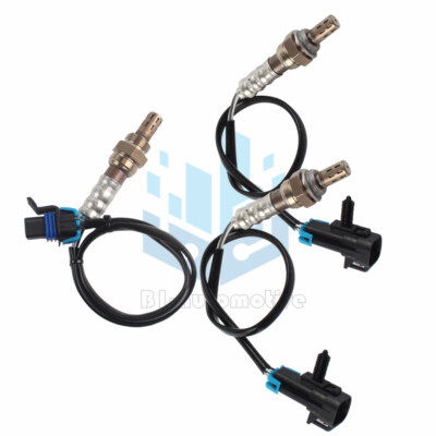 4PCS O2 Lambda Oxygen Sensors Upstream and Downstream For Cadillac