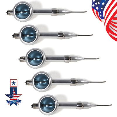 1-5 Dental Air Flow Teeth Polishing Polisher Handpiece Hygiene Prophy Jet 4 Hole