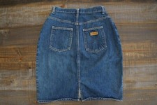 Vintage Gitano Denim Skirt Size 12 TAG SEE PICS 4 MEAS
