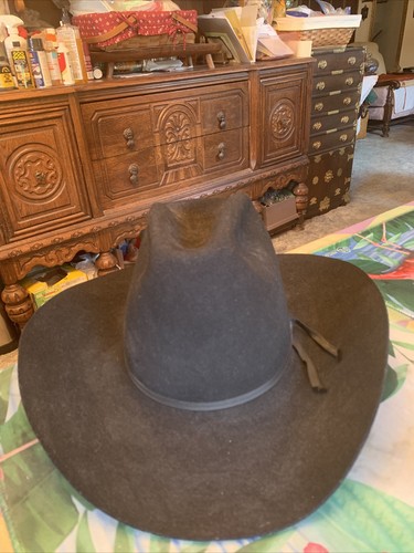 100% Wool Cowboy Hat Size 