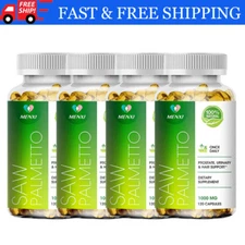 Saw Palmetto Extract 1000mg Prostate Supplement Urinary Men Health 120 Capsules