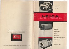 LEICA LEICINA 1962 CATALOG NO. 36