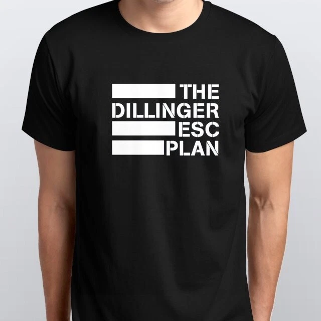 DILLINGER ESCAPE PLAN T-SHIRT All sizes S M L XL XXL colours Black, White
Opens in a new window or t